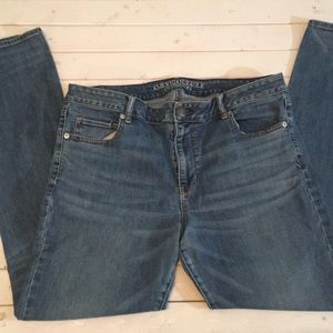 High rise skinny super stretch